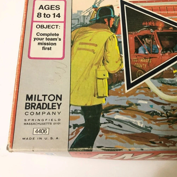 Vintage 1974  The Emergency Board Game Milton Bradley TV Show Incomplete - Picture 2 of 16